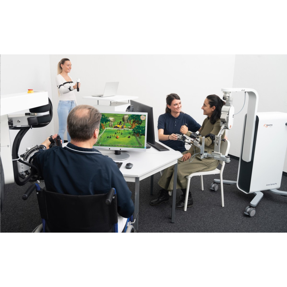 Armeo®Spring Pro – Urządzenie z zaawansowanym mechanizmem sprężynowym do rehabilitacji kończyny górnej – wynajem – wynajem FizjoNaWynos.pl