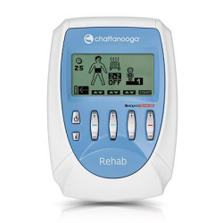 CHATTANOOGA REHAB – elektrostymulator czterokanałowy – wynajem – wynajem FizjoNaWynos.pl