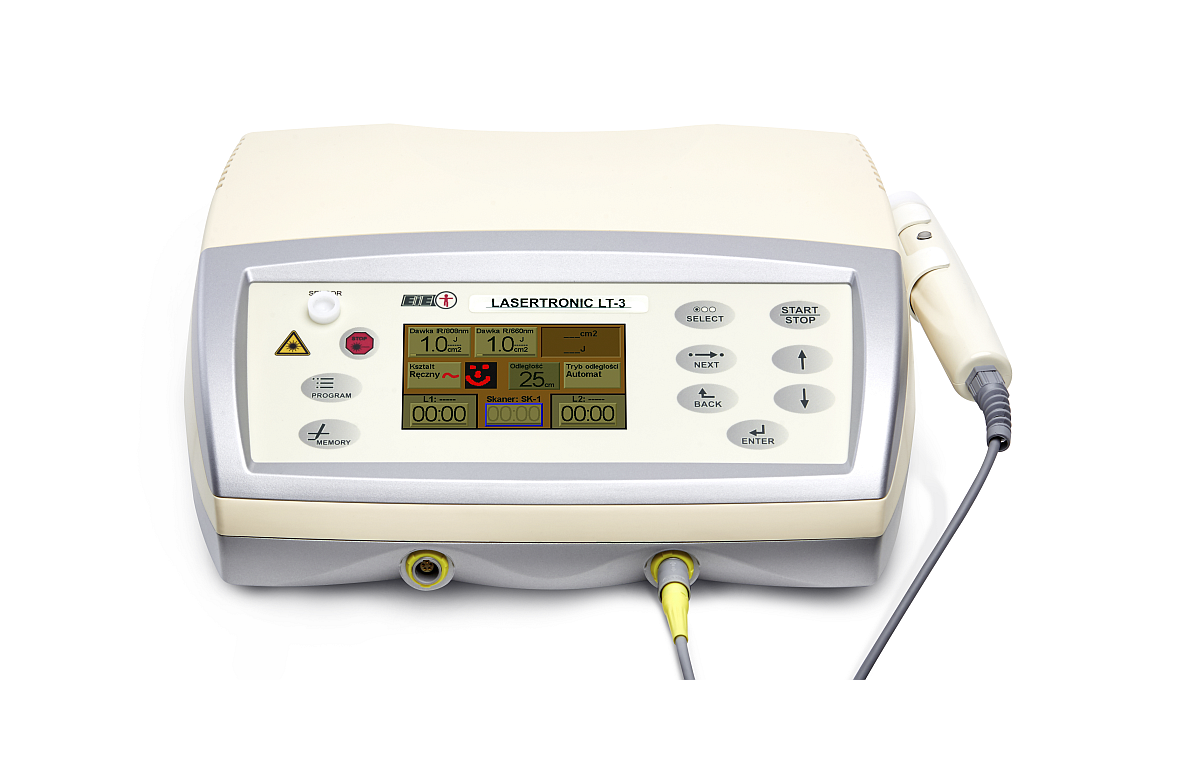 Laser biostymulacyjny Lasertronic LT-3 – wynajem